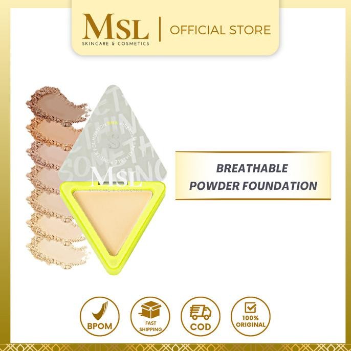 

BARU MSL - SOMETHINC DNA AIRBRUSH BREATHABLE POWDER FOUNDATION ORIGINAL