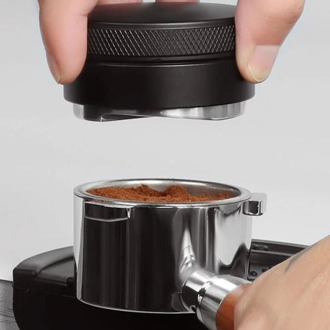 

BARU TAMPER KOPI TRIANGLE ONE TWO CUPS 51MM 53MM 58MM PRESS COFFEE POWDER STAINLESS STEEL