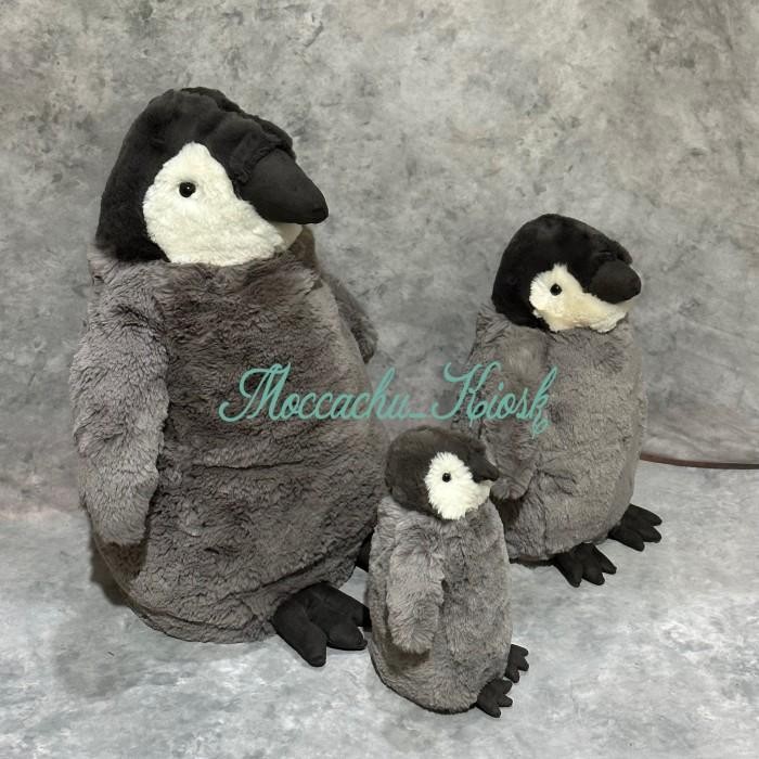 New 100% Originalll Jellycat Percy Penguin / Boneka Penguin Abu-Abu Termurah Best Quality Asli 100% 