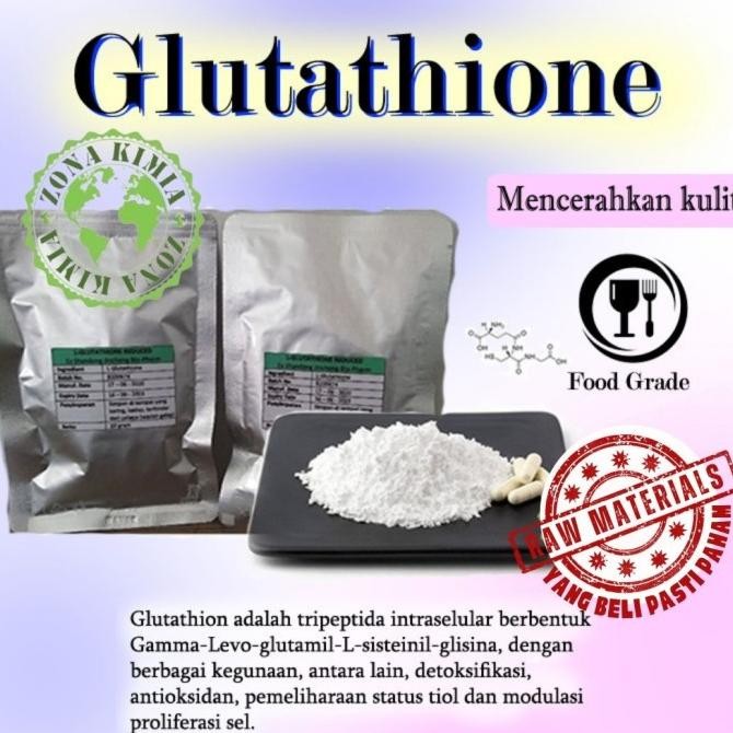

BARU GLUTATHIONE POWDER SUPLEMEN PEMUTIH KULIT PENCERAH WAJAH ALAMI 10GRAM