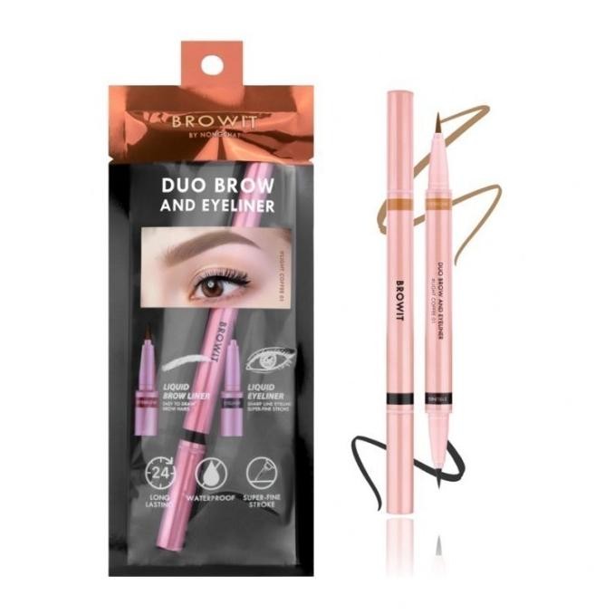 

Browit Duo Brow and Eyeliner by Nongchat Spidol Alis Pensil Alis Termurah