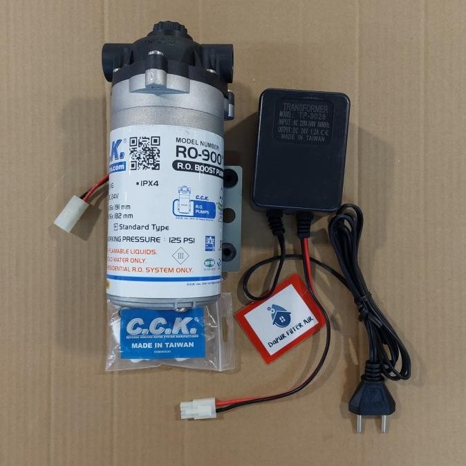 Pompa RO CCK 24 vdc - Taiwan / Pompa Booster Pump Reverse Osmosis