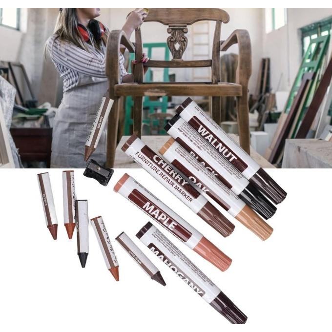 

Set Spidol Pewarna Kayu Wood Repair Sticks Marker 12 PCS Termurah