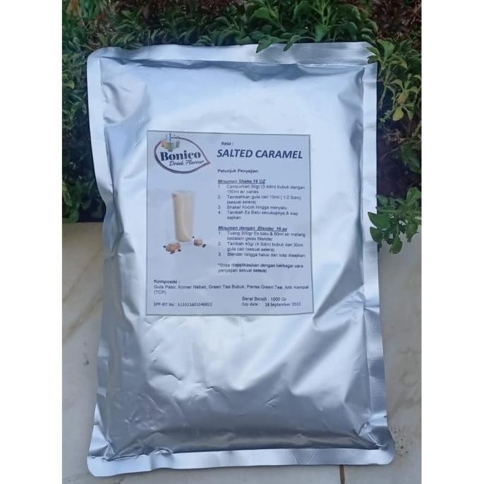 

BARU BONICO SALTED CARAMEL DRINK POWDER 1KG BUBUK MINUMAN KARAMEL ASIN