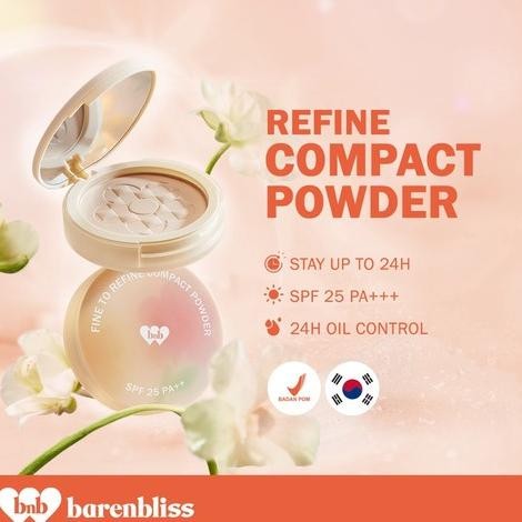 

BARU BNB BARENBLISS FINE TO REFINE COMPACT POWDER