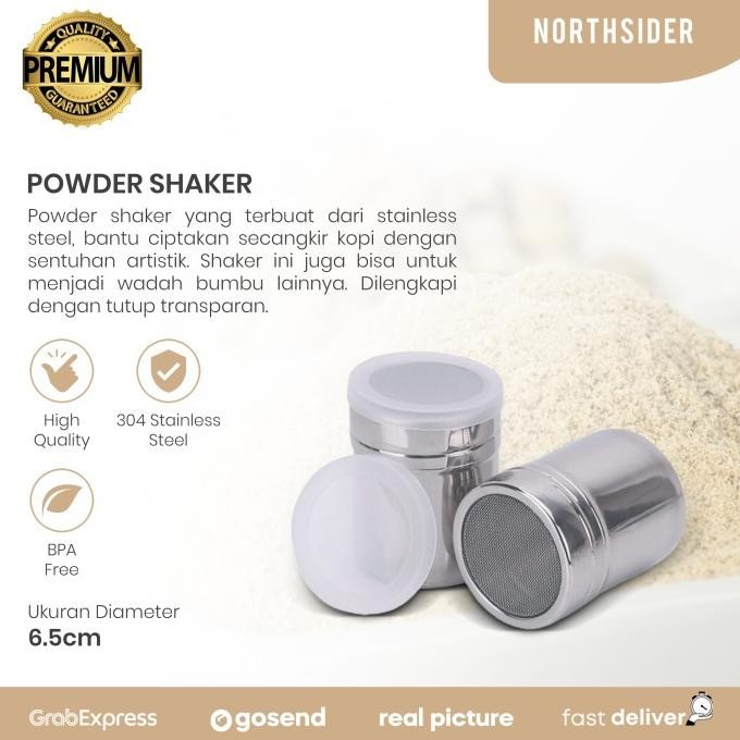 

BARU POWDER SHAKER CHOCOLATE | CAPPUCINO - COKLAT - KOPI - GARAM MERICA