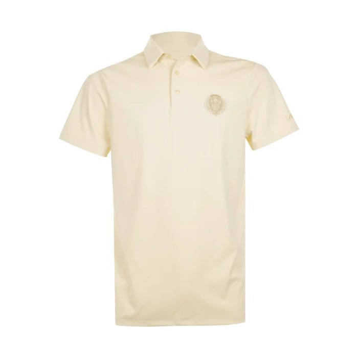 Polo Shirt golf Man Cutter & Buck Tour Dry mens polo Cream