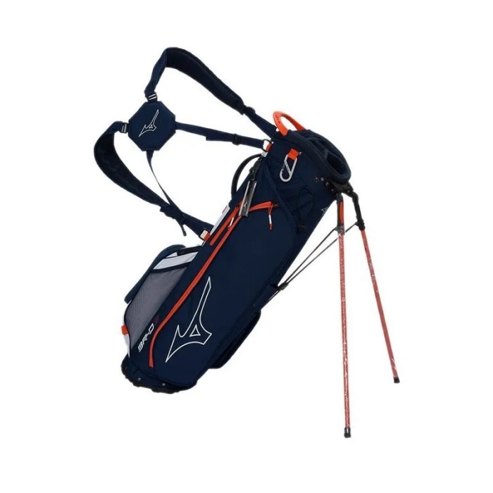 Tas golf stand bag Mizuno navy red golf bag mizuno