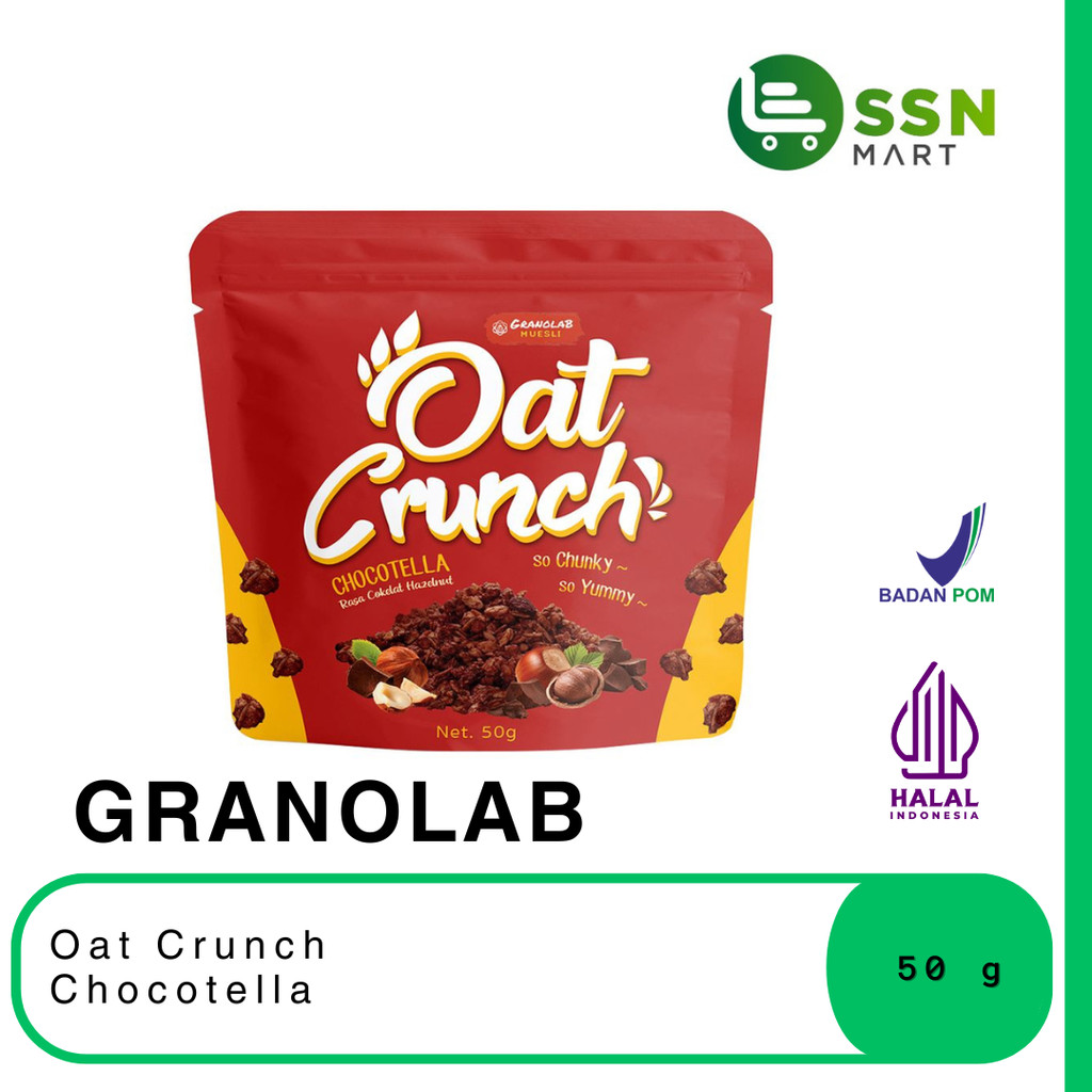 

SSNMart OatCrunch CHOCOTELLA 50g*24Bks