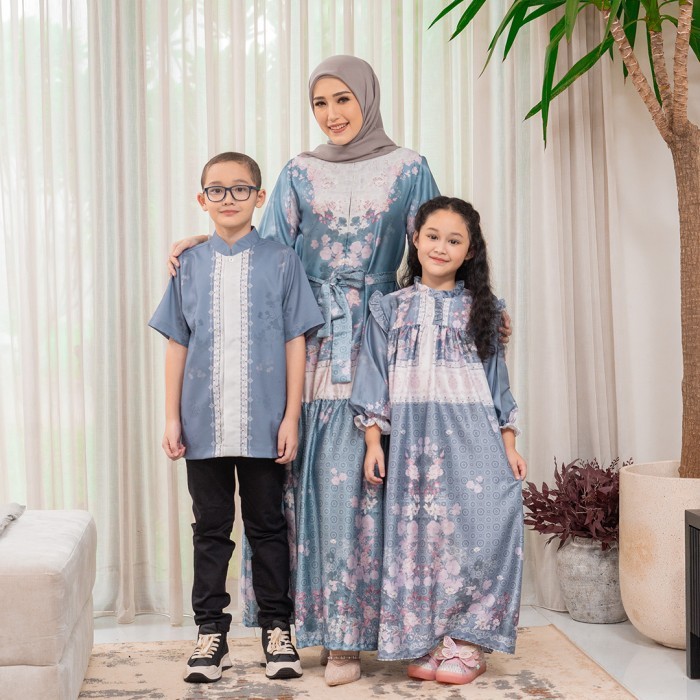 Murah Baneska X Adelia Pasha - Sarimbit Collection Gamis MalyaSeries Non COD