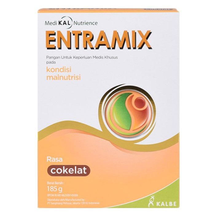 

ENTRAMIX COKELAT 185 GR / SUSU DEWASA