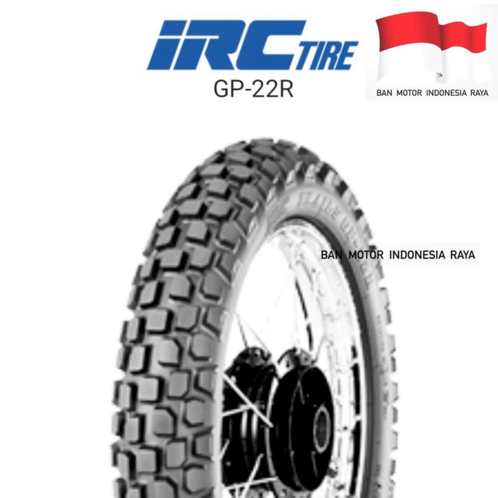 Ban Motor IRC GP 22 R ( GP22R ) 90/100-16 ( Tubetype ) Ban Luar KLX