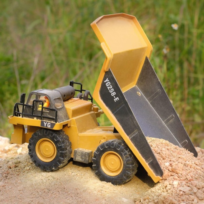 Tatajoy Mainan Mobil Excavator Remote Control 1:14 RC Excavator RC Crawler Kendaraan Teknik Mesin
