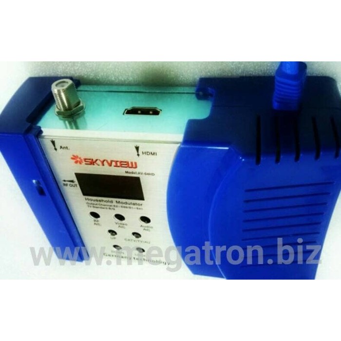 HDMI to RF converter (multi-channel RF modulator VHF/UHF) - Skyview