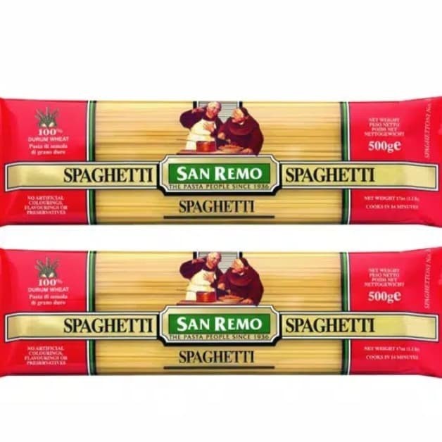 

San Remo Spaghetti Pasta / Spaghetty 500gr