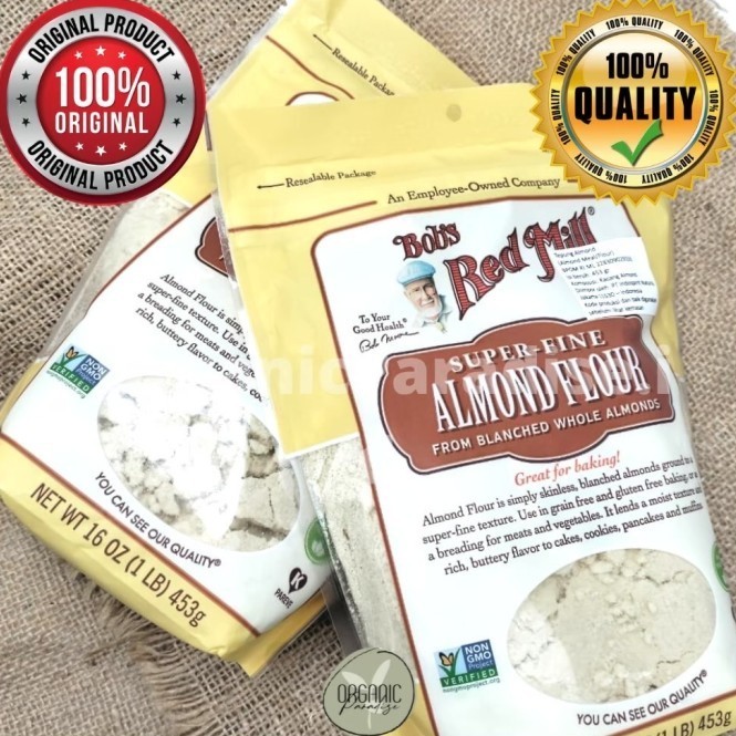 

Bob's Red Mill Super Fine Almond Flour 453 gram / Tepung Almond