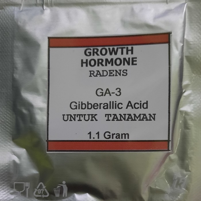 Pupuk Tanaman ZPT Hormon Giberelin Gibberallic Acid GA3