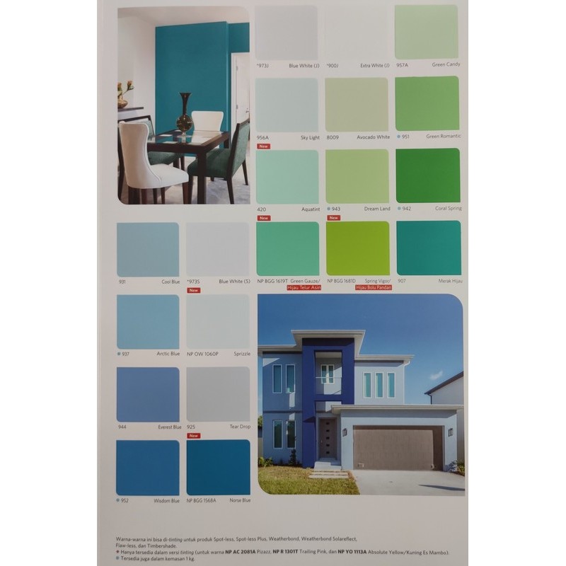 Cat Tembok Vinilex Interior 25 Kg