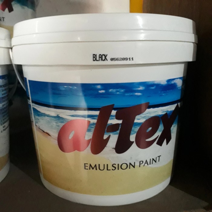Cat Tembok Altex Hitam / Black @ 5 Kg