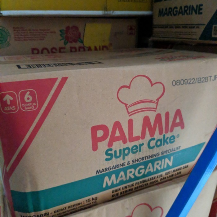 

palmia super cake margarine 15 kg Gojek/Grab