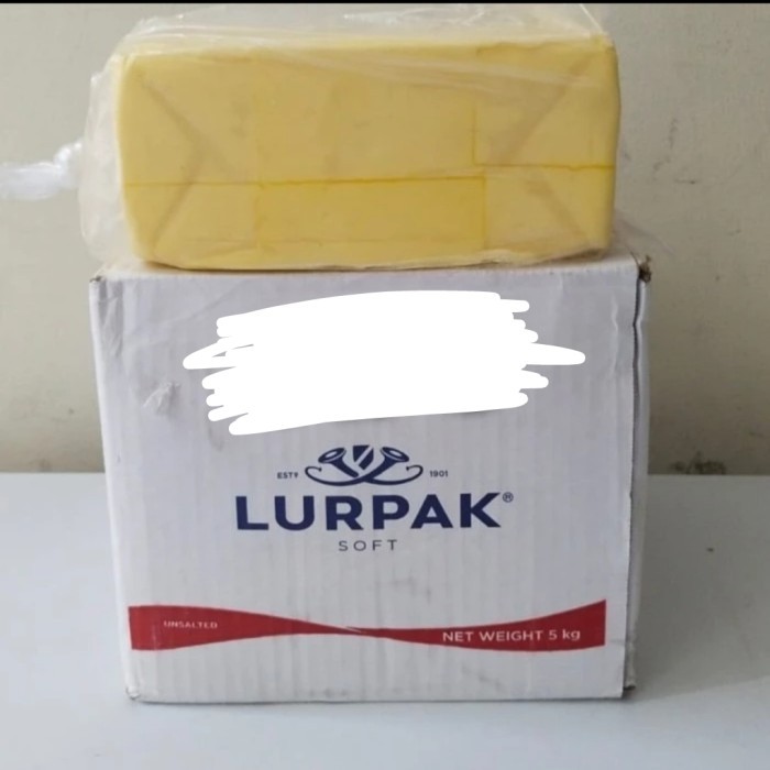 

butter unsalted lurpak repack 1kg