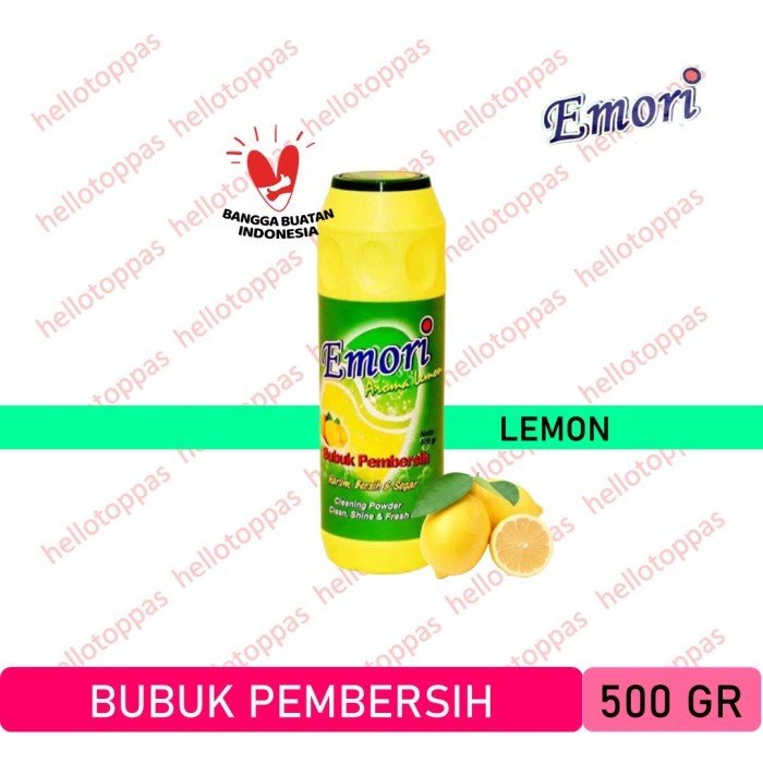 Emori Sabun Bubuk Pembersih Serbaguna Botol 500Gr