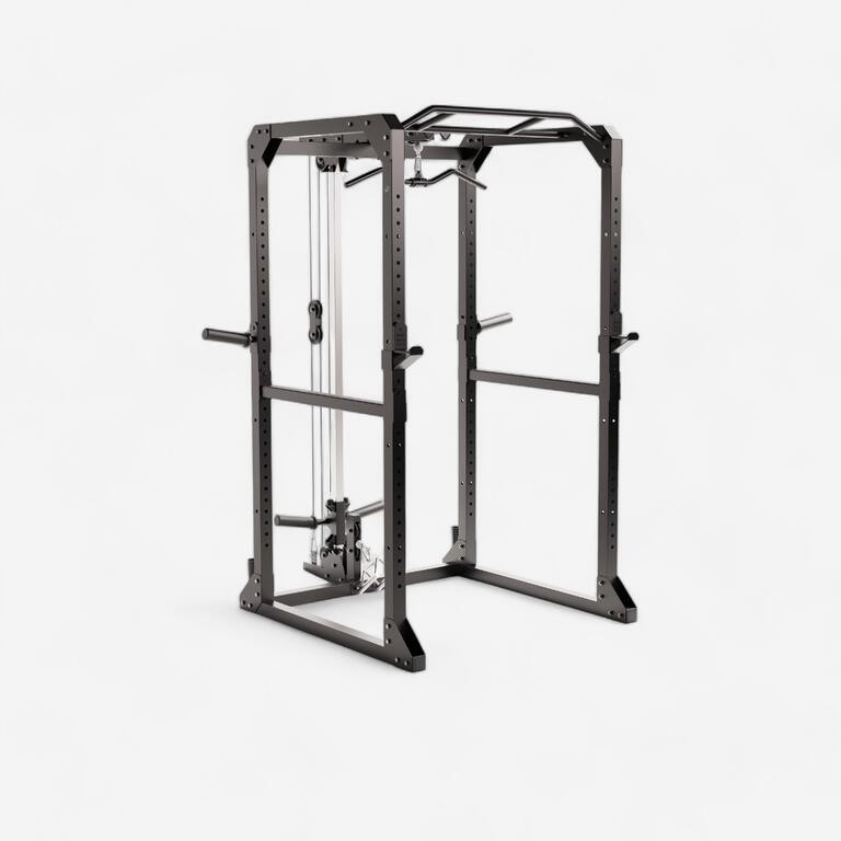 Decathlon CORENGTH Alat Angkat Beban Multifungsi Home Gym Power Rack 900 - 8902450