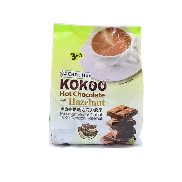 

CHEKHUP KOKOO HOT CHOCOLATE HAZELNUT 12X20GR