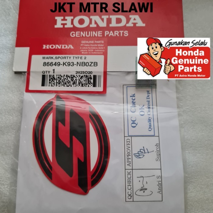 Striping Sticker Panel New Scoopy Esp 2017-2020 Ori Honda Ahm Barang Langka