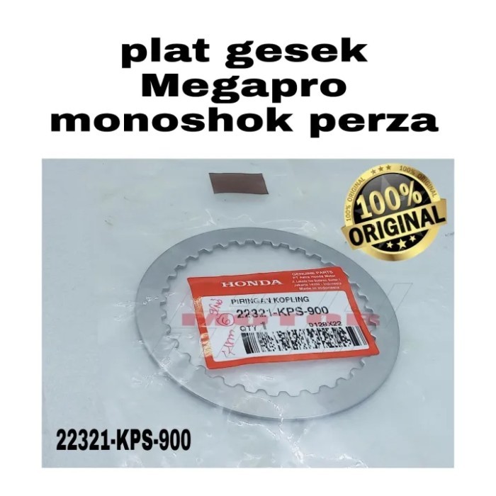 Plat Gesek 22321-Kps-900 Megapro  Monoshock Verza Ori Barang Langka