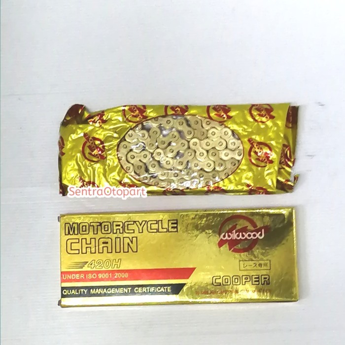 Rantai Rante Gold Emas 420 108 Tipe H Wilwood Barang Langka