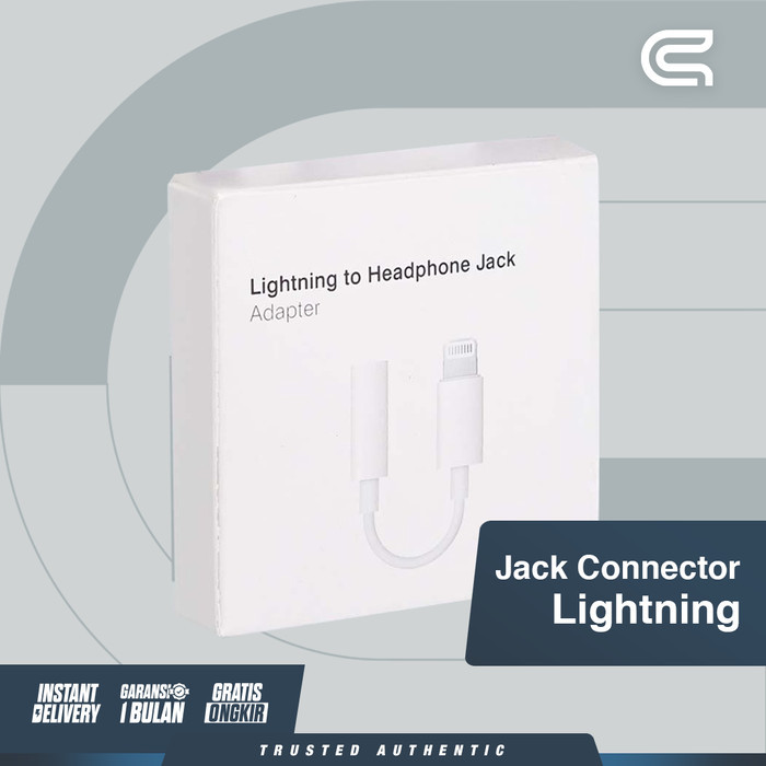 Konverter Lightning To Headphone Jack 3.5Mm Adapter