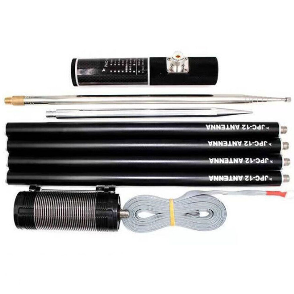 PAC-12 7MHz-50MHz HF Shortwave GP Antenna 100W Multi Band Outdoor Antenna For CB Radio HF Transceive