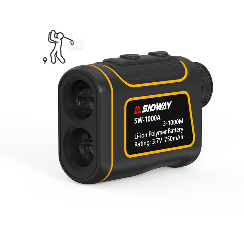 SNDWAY SW-1000A Optical Rangefinders Distance Measurer Outdoor 1000m Range Finder HT5AQ