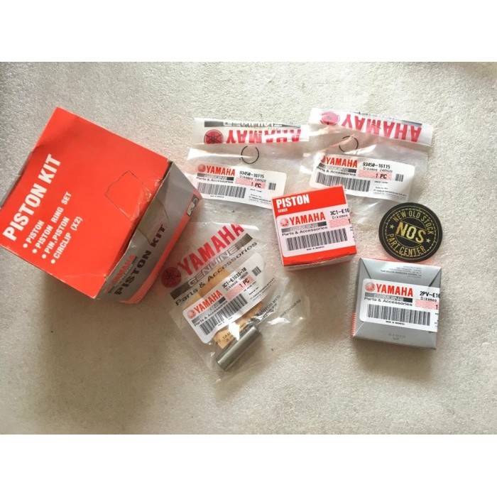 Seher Piston Kit Set Ring Clip Pen Piston Yamaha Vixion Old Lama Nvl Barang Langka