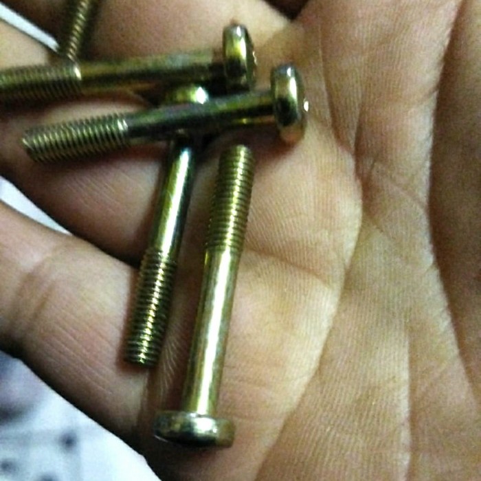 Baut Baud Batok Stang Atas Vespa Px Ps Exclusive Pxe Mur 8 Model Ori Barang Langka