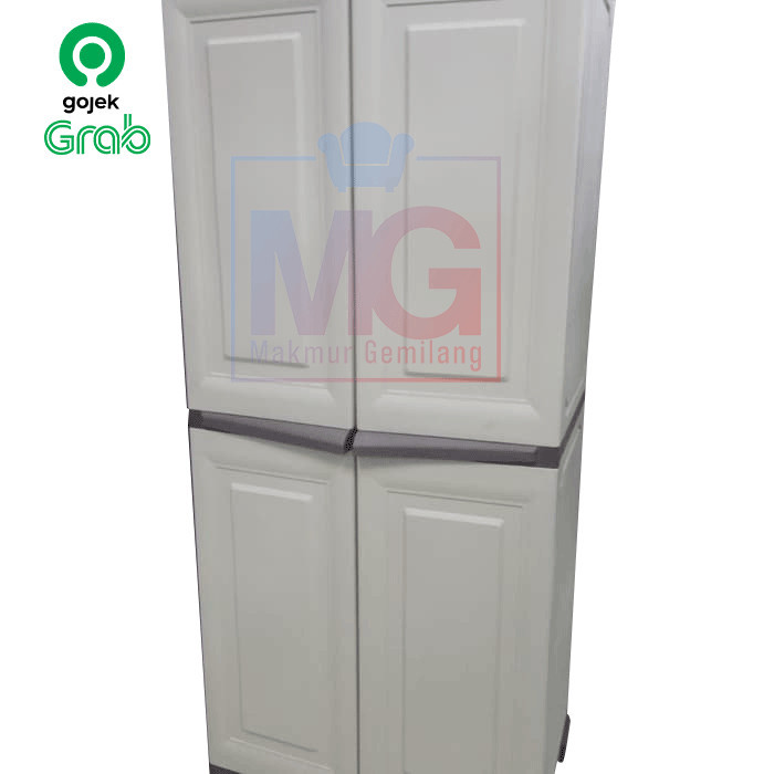 Promo Lemari Pakaian Plastik Gantung 2 Pintu Olymplast