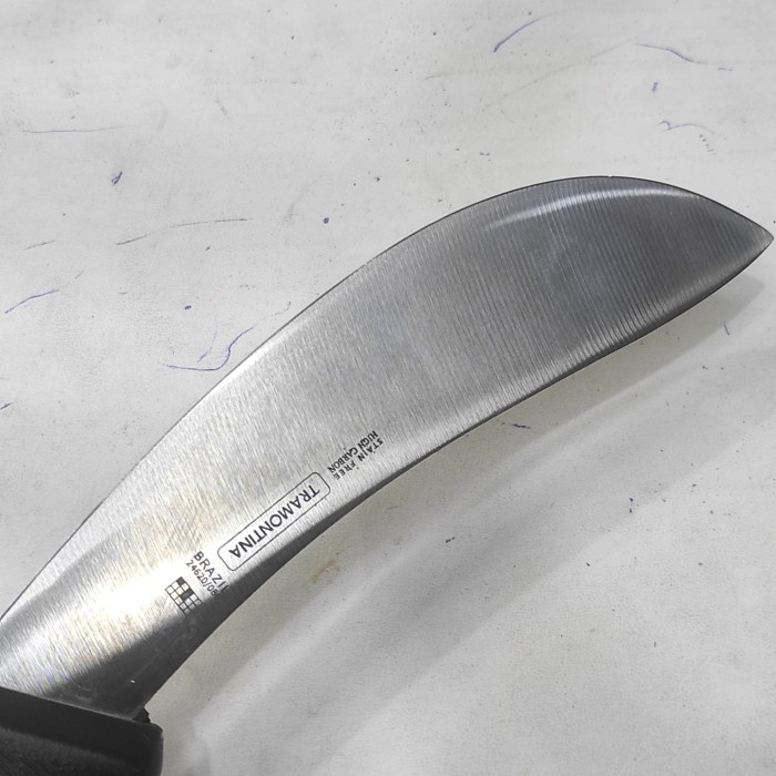 pisau skinning seset pembersih kulit tulang daging lengkung tajam lua