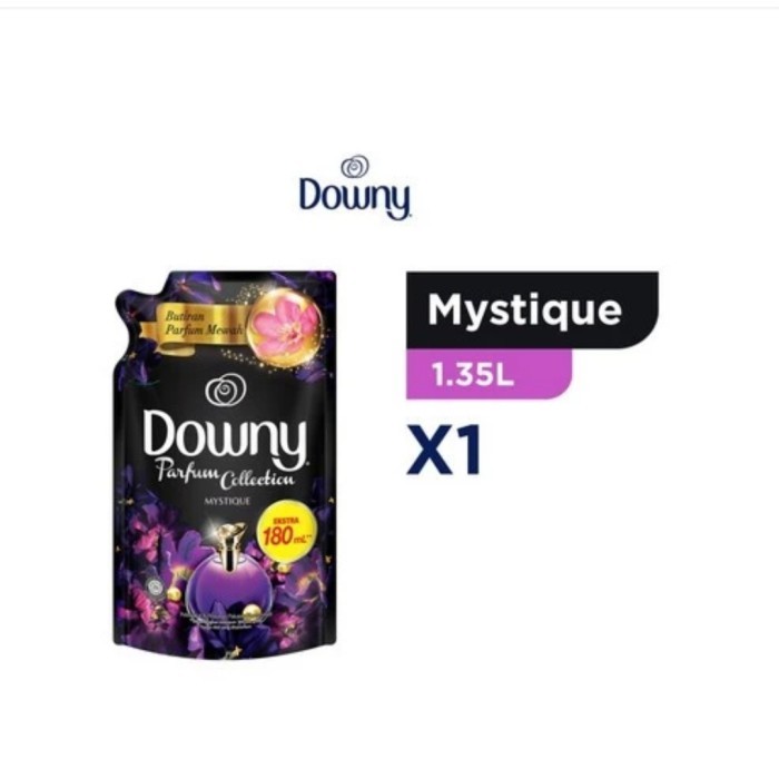,,,,,,,] Downy Mystique Pewangi & Pelembut Pakaian Pouch 1.35 Liter
