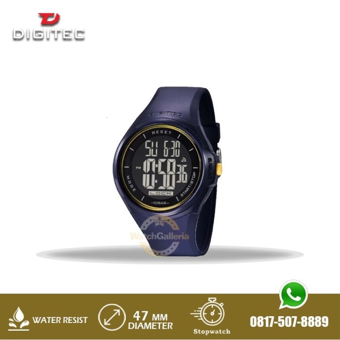 Jam Tangan Digitec DS 8086T DS-8086T Touch Screen Blue