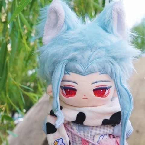 Boneka Skeleton Genshin Impact II Dottore Boneka Katun Telinga yang Dapat Dilepas 20cm |y765Qzrn|