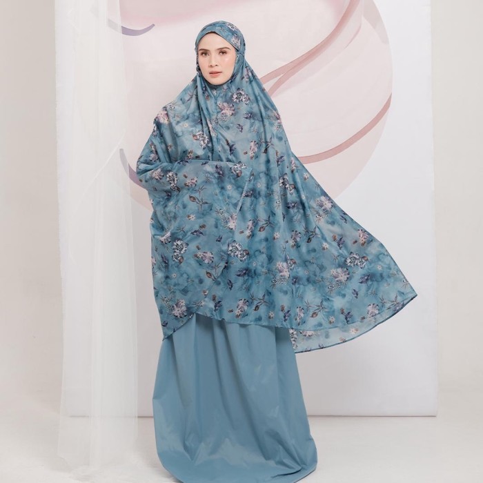 Alif Mukena Mini Motif Travel - Stratosphere