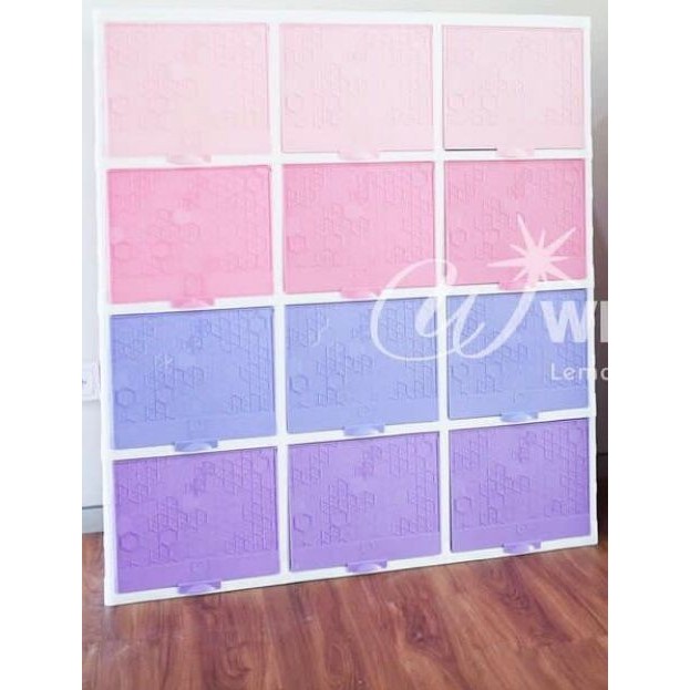 

Sale Lemari Plastik Cabinet Club Triple Flip Susun 4