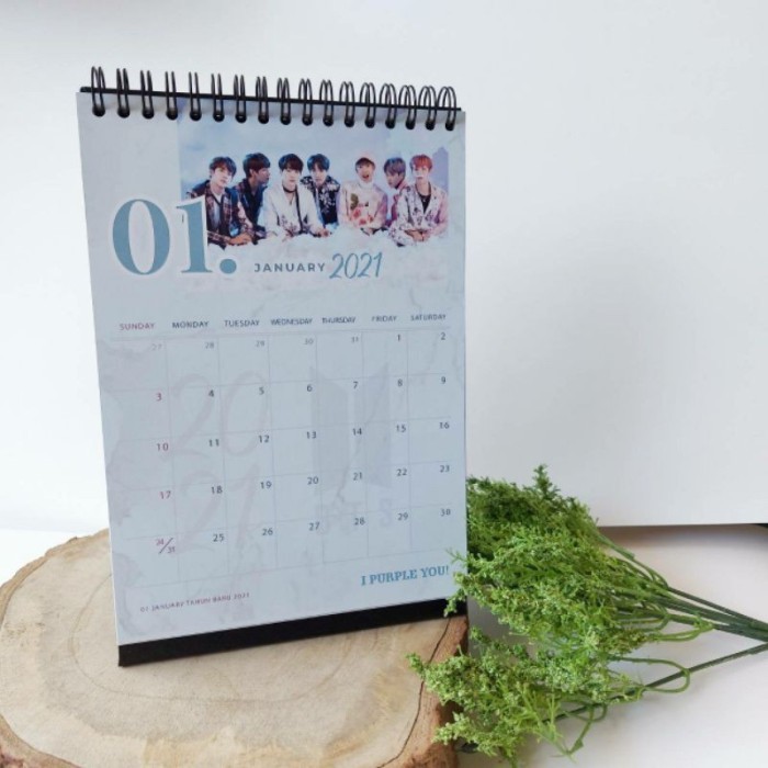 

Sale Kalender Meja Bts 2022 Aesthetic Premium / Desk Calendar
