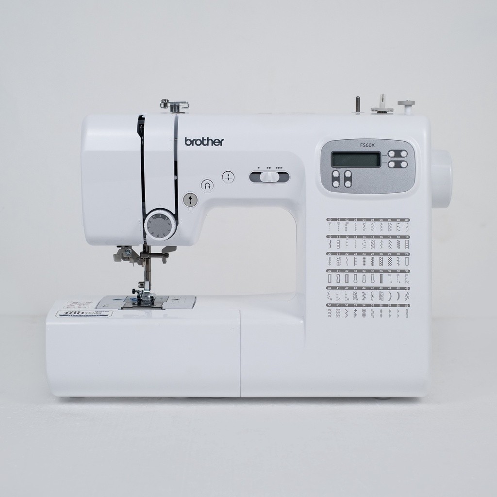 Mesin Jahit Portable Digital Brother FS60x Brother FS-60x Mesin Jahit Multifungsi Digital