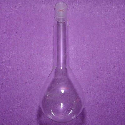 KJELDAHL FLASK LONG NECK FLASK 500ML 24/29 LAB GLASS PYRIFORM FLASK BRAND NEW