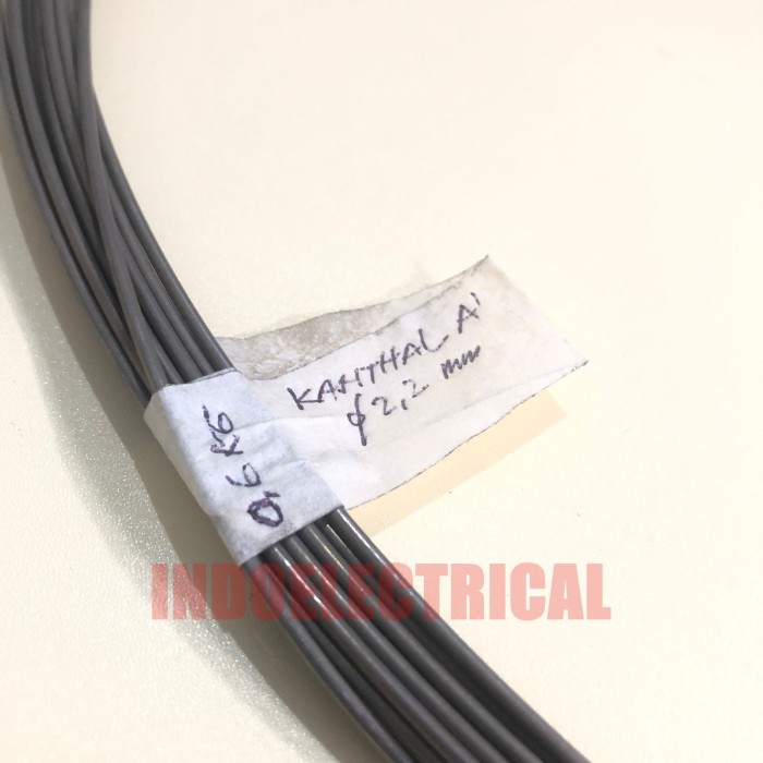 Kawat Nikelin Kanthal A1 Diameter 2.2 Mm ( Per 5 Meter )