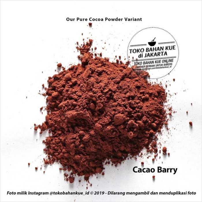 

Cacao Barry - Extra Brute Pure Cocoa Powder 100gr Bubuk Coklat Cokelat