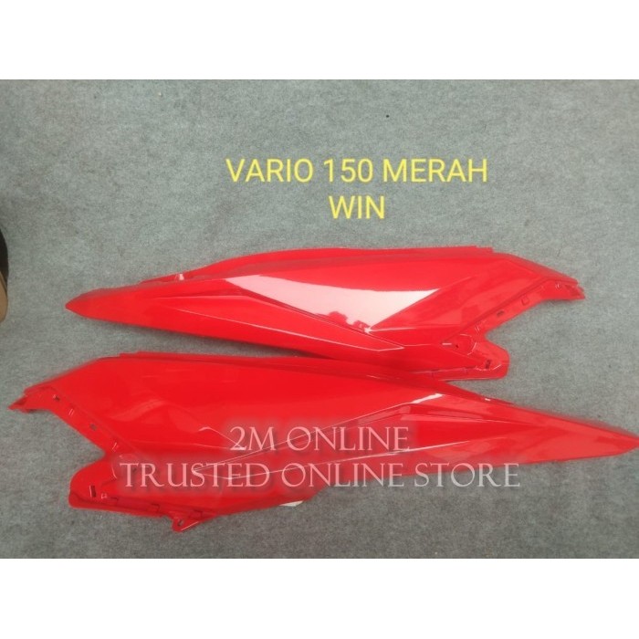 Cover Body Vario 150 Besar Maroon Win 83500-K59-A10 83600-K59-A10 Barang Langka