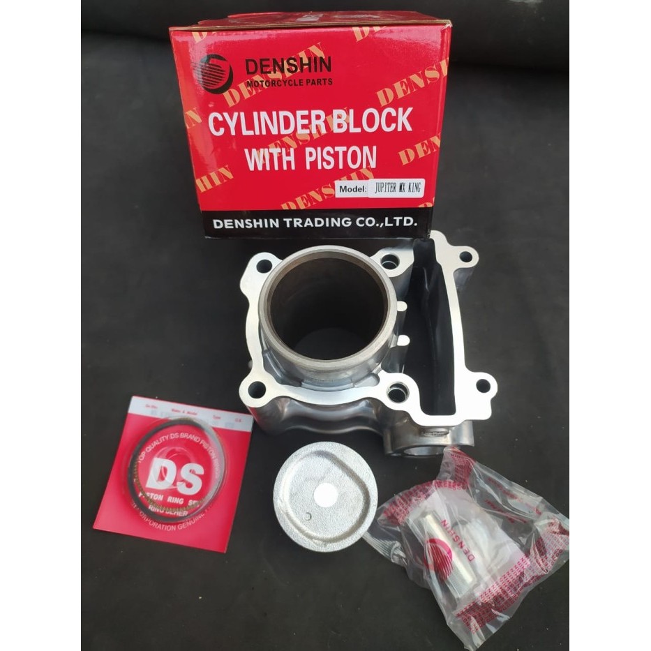 Cylinder Blok Kit Piston Jupiter Mx King Merk Denshin Barang Langka